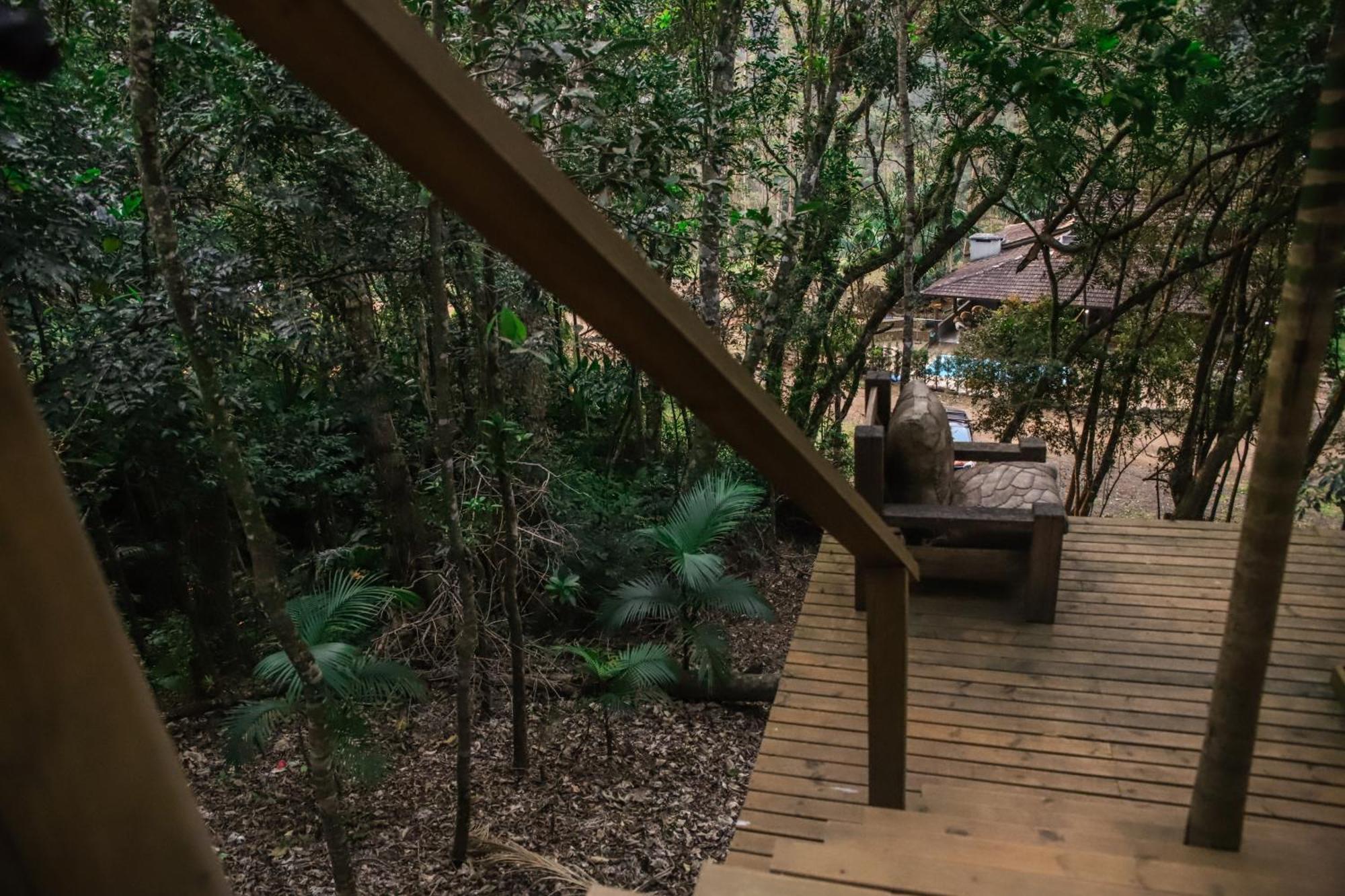 Chale Da Arvore, Vivenda Serra Velha, Chales De Montanha Timbe do Sul المظهر الخارجي الصورة